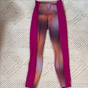 Stylish Pink and Purple Leggings